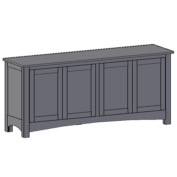 Solid Wood Furniture: SC Lower Bookcases | Stuart David